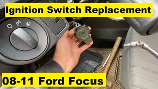 Ignition Switch Replacement Ford Focus 2008 2009 2010 2011 08 09 10 11