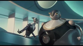 Bigweld Confronts Ratchet - Robots (2005)