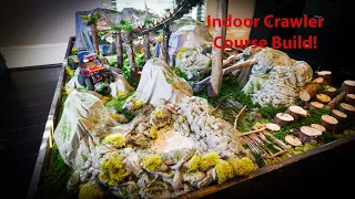 Ultimate Indoor RC Crawler Course Diorama Build for Axial SCX24 and TRX4M Mini Crawlers. Must See!
