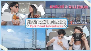 (french vlog/montreal vlog 2021) Montreal Diaries ep 5: Montreal FOOD VLOG | Montreal Canada Tour