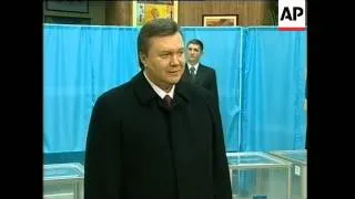 Yanukovich, Tymoshenko and Yushchenko