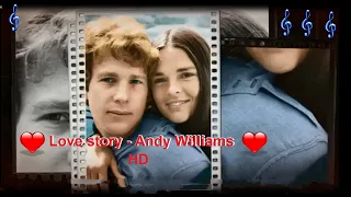 Love story - Andy Williams  قصة حب - اندي وليامز HD1970