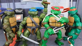Teenage Mutant Ninja Turtles 2003 Figure Review!