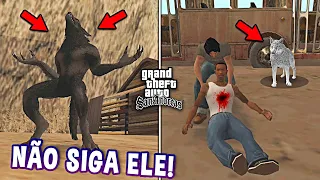 Nunca siga esse NPC ou isso pode acontecer no GTA San Andreas! (Segredos do GTA)