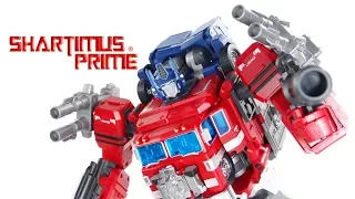 FansHobby Power Baser Transformers Powermaster Optimus Prime MP 3rd Party Action Figure Toy Review