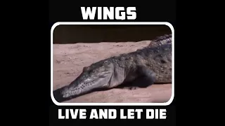 Wings "Live And Let Die"(007 James Bond Movie Scenes) Restored