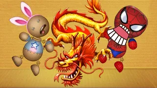 Chinese Dragon VS Spider Buddy - Kick The Buddy