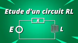 Etude d'un circuit avec une bobine : circuit RL - exercice corrigé