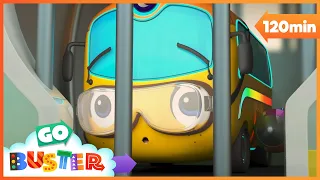 ️👮 Rocket Buster goes to Jail! | Go Learn With Buster | Videos for Kids
