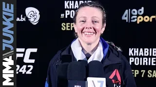 UFC 242: Joanne Calderwood full post fight interview