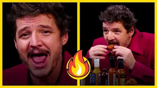 Pedro Pascal on Hot Ones (Best moments with all sauces)