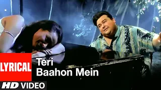 Teri Baahon Mein Lyrical Video Song | Tera Chehra | Adnan Sami Feat. Namrata Shirodkar
