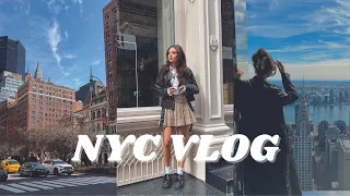 NYC VLOG | exploring, eating, shopping! 🚕 🏙