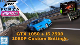 Forza horizon 5 GTX 1050 + I5 7500 3.8Ghz 1080P CUSTOM Settings in 2022