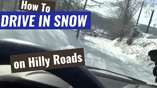 How to Drive in Snow on Hilly Roads - Traction Control Does Not Always Help