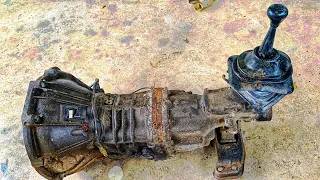 Restoration old Toyota car gearbox made in Japan - Restore car gearboxes #part4
