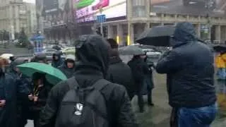 Евромайдан, день второй