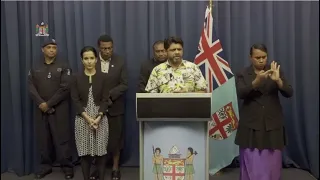 Fijian Attorney-General delivers statement on COVID-19