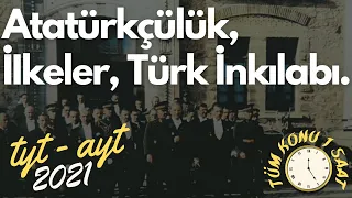 30) Atatürkçülük ve Türk İnkılabı | Atatürk İlkeleri ve İnkılapları | TYT Tarih, AYT Tarih 2023