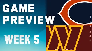 Chicago Bears vs. Washington Commanders | 2023 Week 5 Game Preview