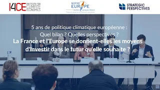 La France et l’Europe se donnent-elles les moyens d’investir dans le futur qu’elle souhaite ?