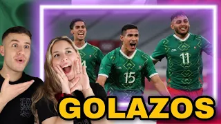 GOLES DE MEXICO QUE EMOCIONAN A TODO EL PAIS | EL FÚTBOL MEXICANO ES IMPRESIONANTE y VIBRANTE ⚽✨