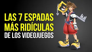 Las 7 ESPADAS LEGENDARIAS más RIDÍCULAS de los videojuegos