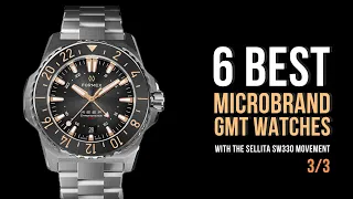 Looking for a Microbrand GMT watch? Here is the best 6 with the Sellita SW330-2.