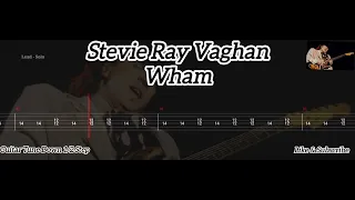 Stevie Ray Vaughan - Wham ( Tab Guitar )