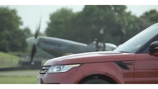 All-new Range Rover Sport vs. Vickers Supermarine Spitfire Challenge