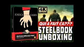 KNOCK AT THE CABIN ★ QUI A FAIT ÇA??? STEELBOOK 4K UHD FNAC UNBOXING!