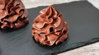 3 Ingredients! Without a mixer! Smooth Chocolate CREAM CHEESE without butter and cream!