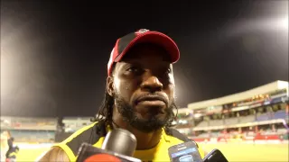 Chris Gayle's fondest CPL15 moment