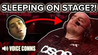 Derke Falls ASLEEP On STAGE? | VOICE COMMS vs KOI