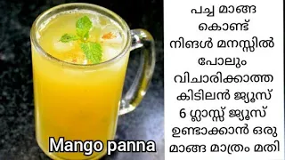 Mango Panna/ പച്ചമാങ്ങ കൊണ്ട് ഈ ചൂടിൽ ഉണ്ടാക്കാൻ പറ്റിയ 3 veriety Juice Recipe/Mango Kulukki sarbath