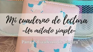 Mi cuaderno de lectura 📖 - Te muestro mi método simple!