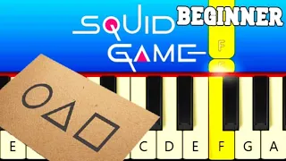 Squid Game - Wake up Song - (Haydn) - Very Easy and Slow Piano tutorial