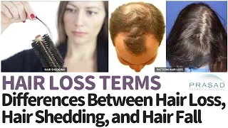 Differentiating Pattern Hair Loss, Hair Shedding, Hair Thinning, and Hair Fall