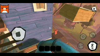 секретная комната и как получить оружие в Hello neighbor.