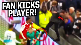 Fan kicks the keeper after the match, a breakdown