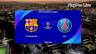 PES 2021 - Barcelona vs PSG - UEFA Champions League - Gameplay PC