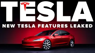 NEW Tesla Features LEAKED | This NEW Tesla Is Incredible (with Tera)
