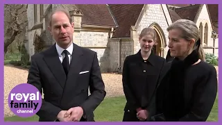 Prince Edward and Prince Andrew Reflect on Loss of Duke of Edinburgh