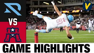 Arlington Renegades vs Houston Roughnecks | Week 2 | 2023 XFL Highlights