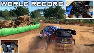 [World Record] Safari Kenya(Fiesta WRC) | WRC Generations | T300RS + TH8A |4K60FPS