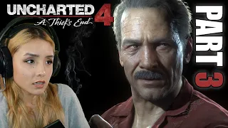 Once A Thief| Uncharted 4 A Thief's End Part 3 | PS5 Playthrough Gameplay Reactions 4K