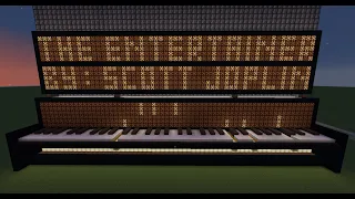 Note Block Player Piano - The Entertainer by Scott Joplin