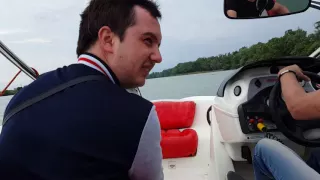 Тест драйв катера  Sea Doo Speedster 200 на реке Кубань.