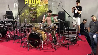 Выступление победителя Drummers United 2017 Ильи Малько