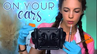 ASMR Medical Triggers On Your EARS (Up Close Sounds, Tingles, Sleep, Study, Intense)